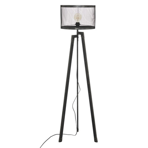 Lampadaire à trépied "Noah" noir h140cm 3S. x Home  - Lampe a poser design