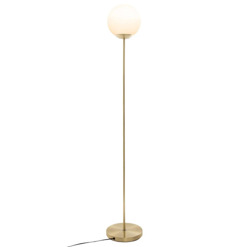 Lampadaire Boule Dris H. 134 cm 3S. x Home  - Lampe a poser bois