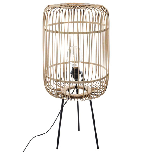 Lampadaire Trépied Bambou - 3S. x Home - Lampe design