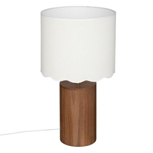 Lampe à poser "Vania" H50cm marron - 3S. x Home - Lampe rose design