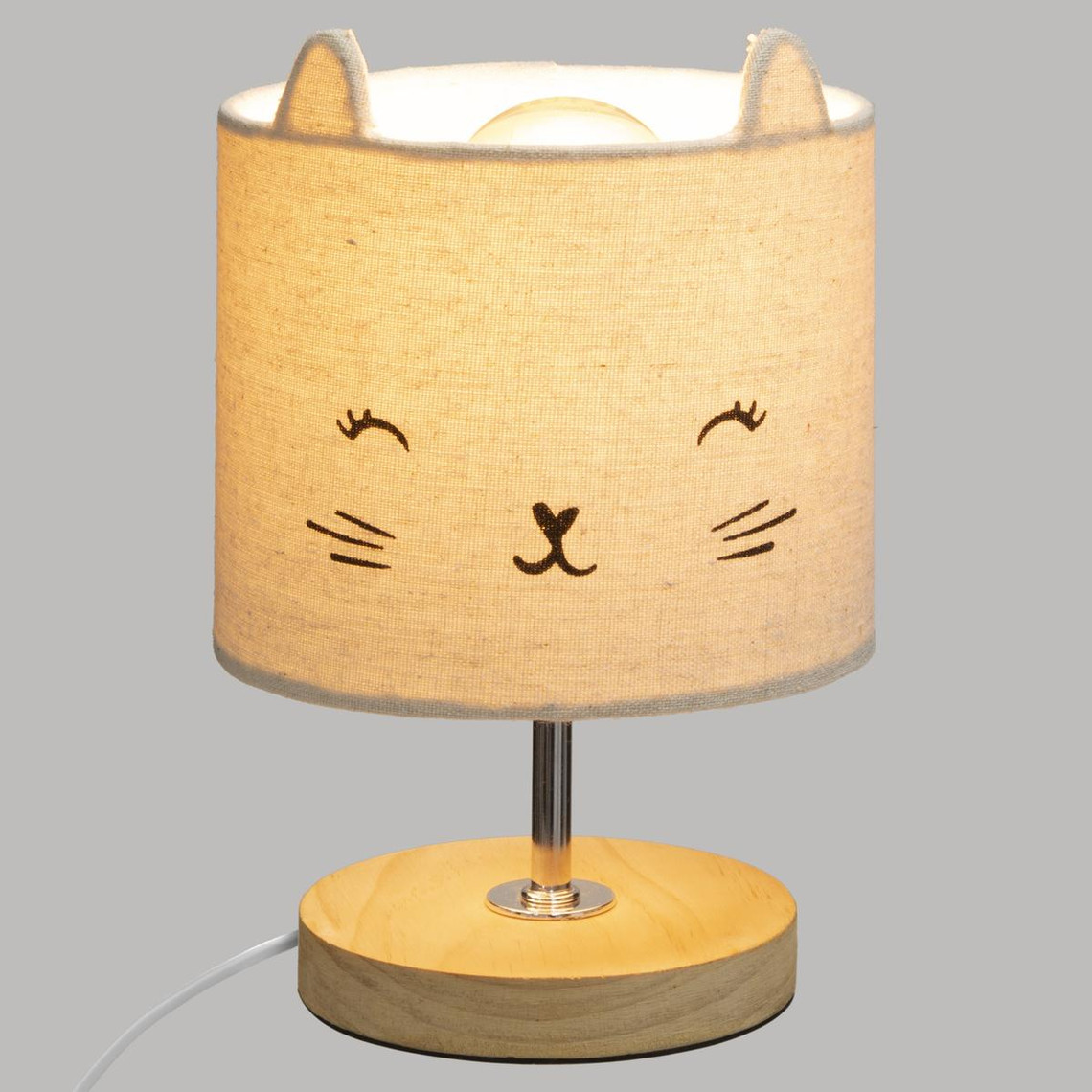 lampe abat-jour chat