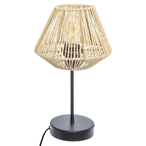 Lampe Corde Jily Naturel 3S. x Home  - Lampe a poser design