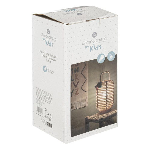 Lampe corde "Oasis" beige moyen - 3S. x Home - Chambre enfant et bebe design