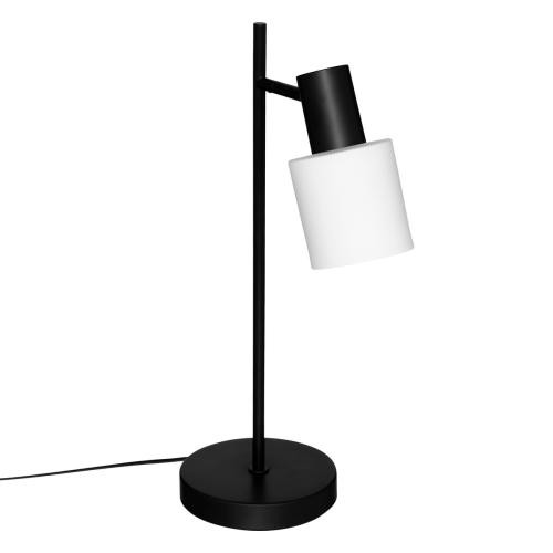 Lampe de bureau à poser "Tais" H45cm noir 3S. x Home  - Lampe verre design