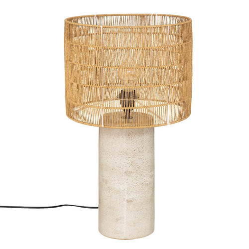 Lampe "Vital" en papier H33cm - 3S. x Home - Lampe rose design