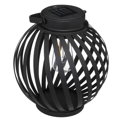 Lampes à poser d'extérieur "Isya" métal noir H21 cm 3S. x Home  - Jardin meuble deco