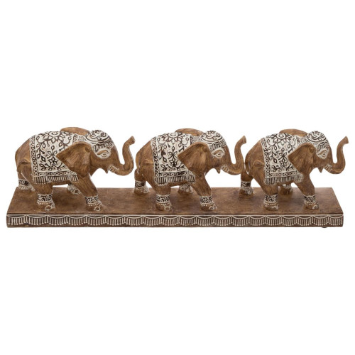 Décoration Résine 3 éléphants 3S. x Home  - Statue resine design