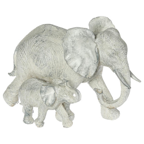 Éléphant en résine H auteur 15 cm