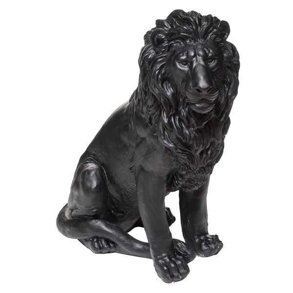 Figurine Lion En Oxyde De Magnésium 68x37x80 cm