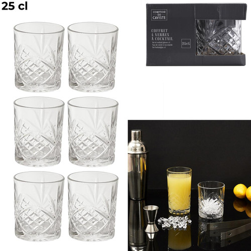 Lot De 6 Verres Cocktail 34cl M2 3S. x Home  - Mug et verre design