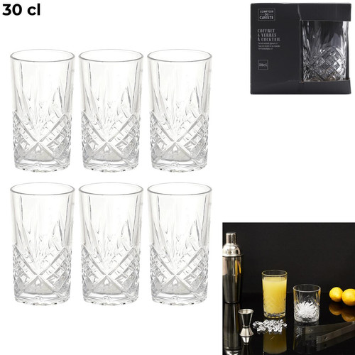 Lot De 6 Verres Cocktail 40cl M2 3S. x Home  - Mug et verre design