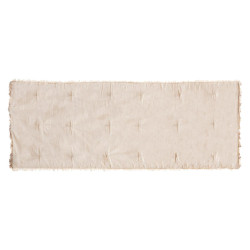 Matelas d'assise "Rivi" coton ivoire 60x180 cm