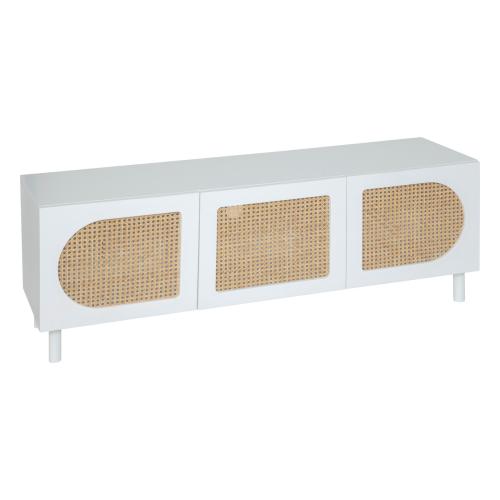 Meuble TV "Cabras" blanc 3S. x Home  - Salon meuble deco