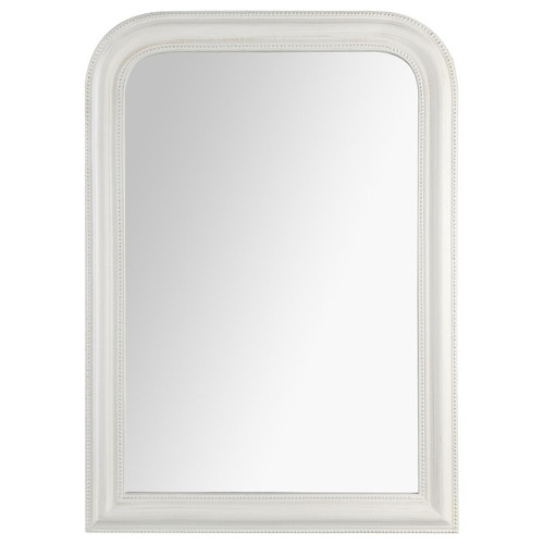 Miroir arrondi blanc Adele 74X104 cm - 3S. x Home - Déco et luminaires