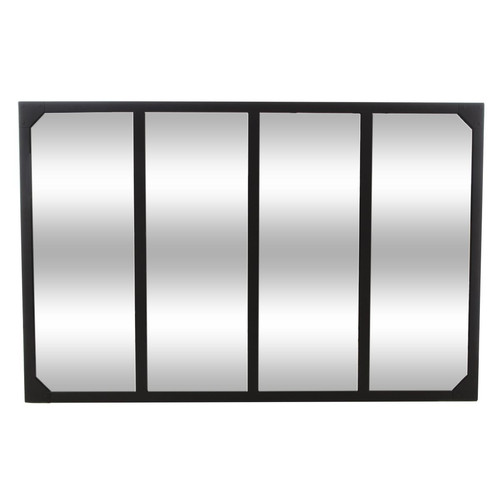 Miroir métal lola noir 116X76 cm