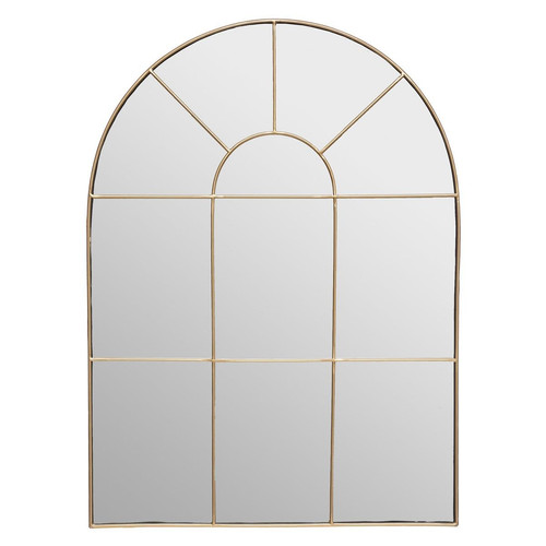 Miroir "Monica" 54x74cm en métal doré - 3S. x Home - Tableau en verre