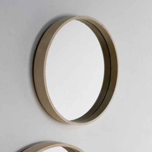 Miroir plywood S - Simplicity  Factory  - Miroir rectangulaire blanc