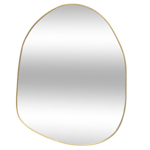 Miroir en bois doré "Roman"  3S. x Home  - Miroir rectangulaire design
