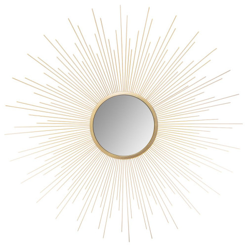 Miroir Soleil Bombe Doré 3S. x Home  - Edition Ethnique Déco Luminaires