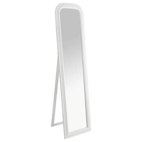 Miroir Sur Pied Blanc Adele 40X160 - Miroir rectangulaire design