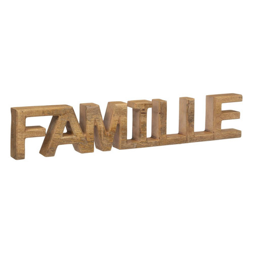 Mot déco " Famille" - 3S. x Home - Edition Authentique Déco Luminaires