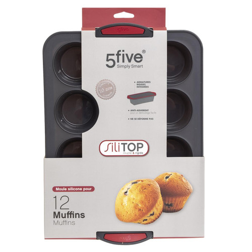 Moule en Silicone Silitop 12 Muffins
