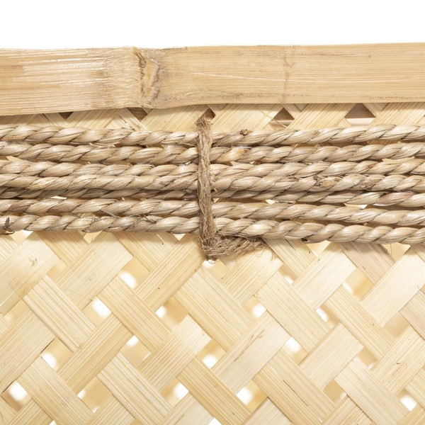 Paniers Bambou Corde Rect Nat