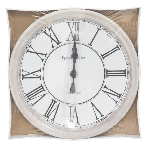 Pendule D48 - Blanc Originel 3S. x Home  - Horloge design