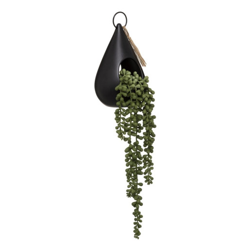 Plantes sundues "Goutte" tropical noir en céramique - 3S. x Home - Objet deco design