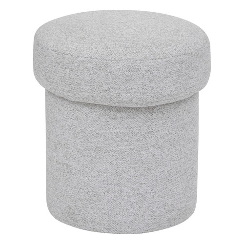 Pouf tissu Kita gris  3S. x Home  - Pouf design pouf geant