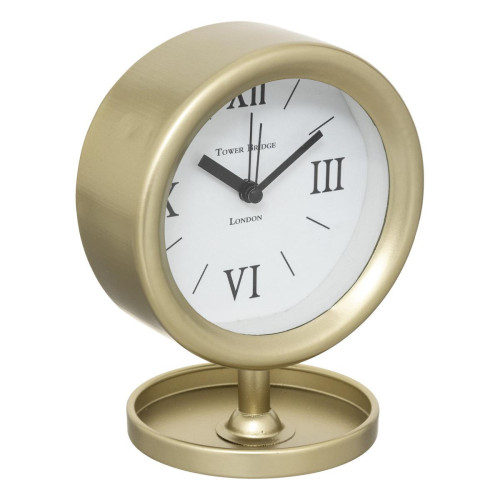 Réveil "Marion" en métal 15x12cm 3S. x Home  - Horloge metal design