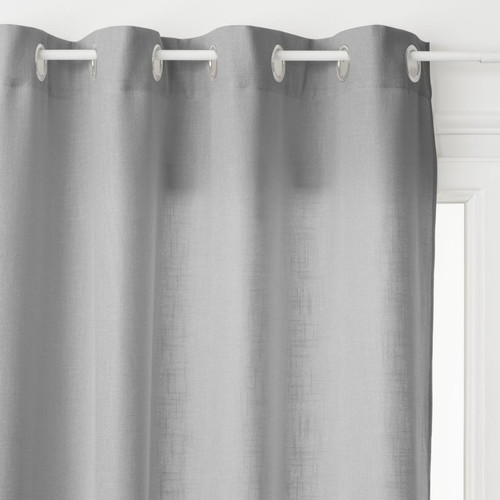 Rideau 140X260 cm gris "Leon" - 3S. x Home - Textile design