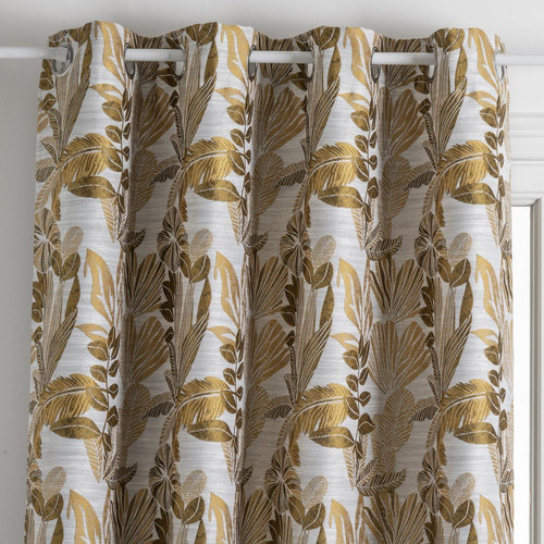 Rideau Jacquard Bejuco Ocre 140 x 260 cm - 3S. x Home - Textile design