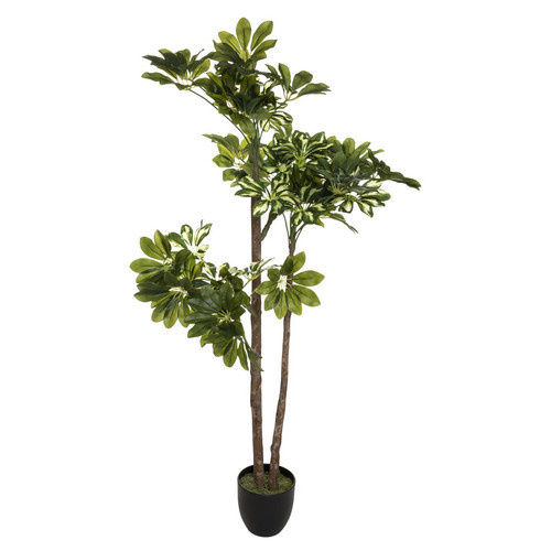 Plante artificiel Schefflera H 130 cm - 3S. x Home - Idee cadeaux deco noel