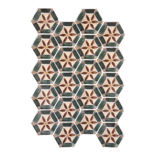 Sticker "Ali" 30x40 lot de 2 en carreau carreaux 3S. x Home  - Tableau baroque