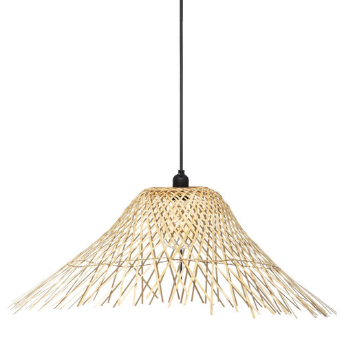 Suspension  Bambou Moxa Naturel D 76 3S. x Home  - Collection nature