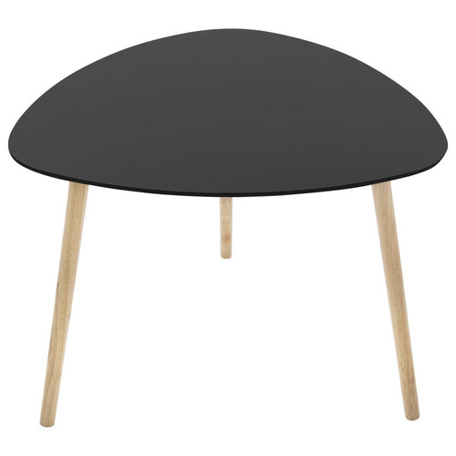 Table à café "Mileo" noir - 3S. x Home - Salon meuble deco