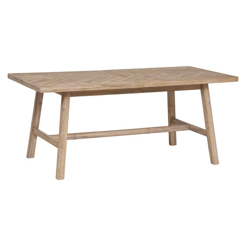 Table à diner "Aeris" 180-220x90cm beige 3S. x Home  - Table design