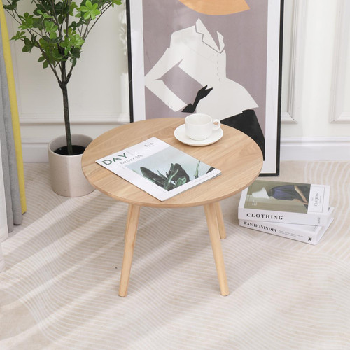 Table d'Appoint GINZA Scandinave en Pin Naturel