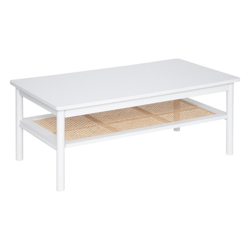 Table basse "Cabras" blanc 3S. x Home  - Table basse blanche design