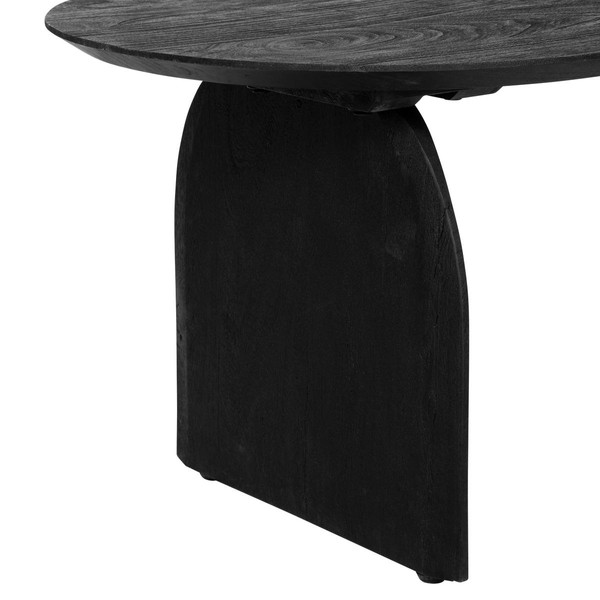 Table basse "Isana" 120x60cm noir