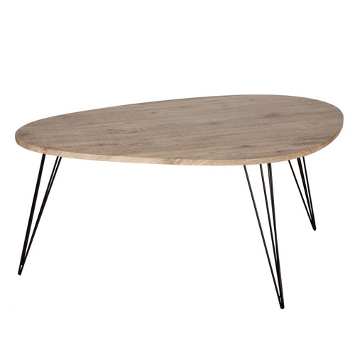 Table basse "Neile" 3S. x Home  - Table basse marron