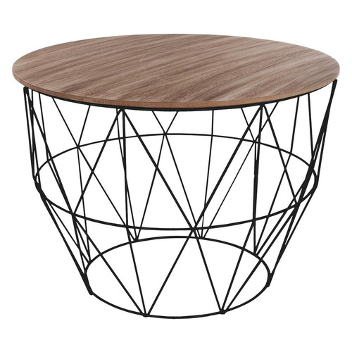 Table Basse Noir Atomic - 3S. x Home - Table d appoint design