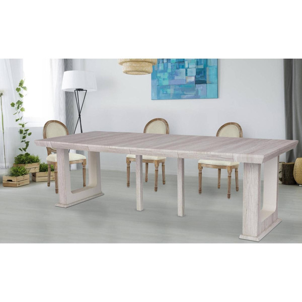Table extensible Chêne Clair