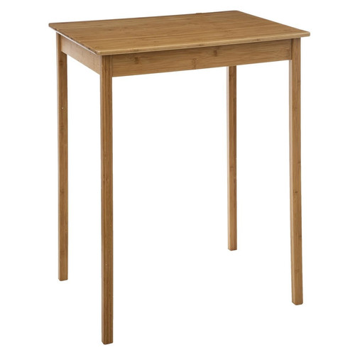 Table de bar 80x60 cm bambou - 3S. x Home - 3s x home