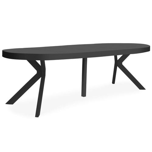 Table extensible Noir