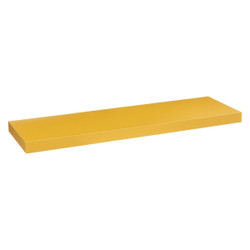 Étagère “Fixy” jaune moutarde 80cm