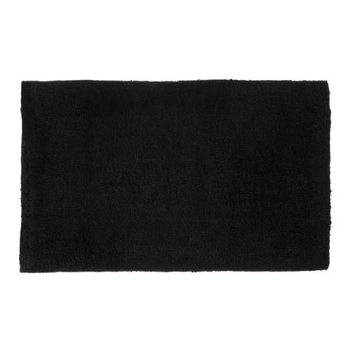 Tapis de bain réversible 50x80 cm noir 3S. x Home  - Cuisine salle de bain authentique