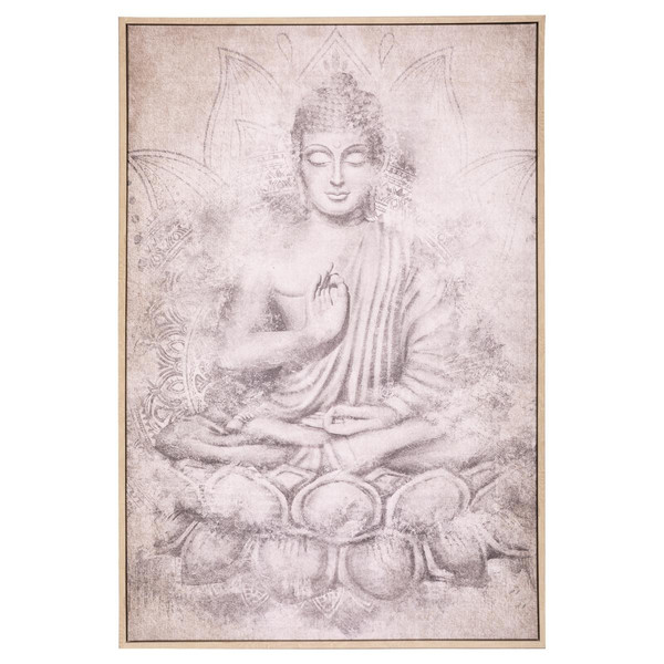 Toile imprimé en cadre "Bouddha" 60x90 cm