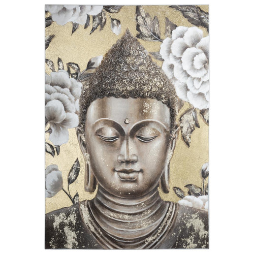 Toile Peinture  Bouddha 60 x 90 - Edition ethnique